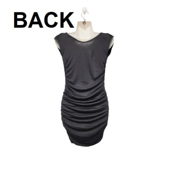 Black Mini Dress Little Black Bodycon Mini Dress -Size M - Picture 4 of 6